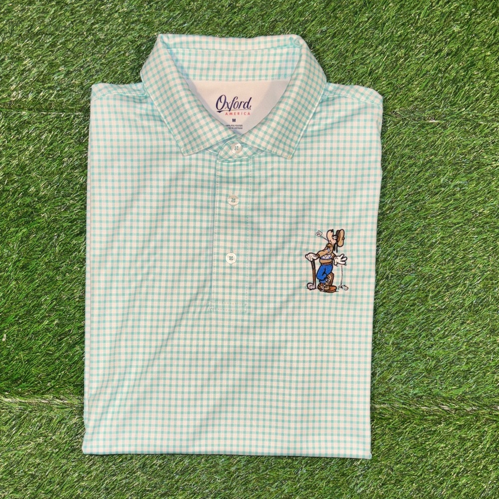 Oxford Men’s Disney Goofy Embroidered Polo Shirt